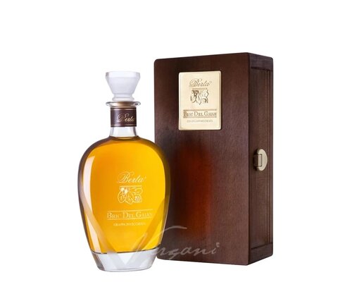 Grappa Berta Bric del Gaian in Holzkiste