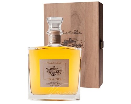 Grappa Berta Tra Noi Amarone in Holzkiste
